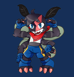 anthro biceps bottomwear clothed clothing fingerless_gloves flexing gloves handwear male muscular muscular_anthro muscular_male pose scarf shorts solo young vihor405 arthropod insect lepidopteran moth alpha_channel hi_res