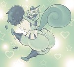 anthro apple ball_bulge big_butt bottom_heavy bottomwear buckteeth butt candy candy_apple cheerleader cheerleader_outfit clothed clothed_anthro clothed_male clothing crop_top crossdressing dessert femboy food food_on_face footwear fruit heart_eyes heart_nose heart_symbol huge_butt lazy_eye legwear lollipop male open_mouth plant pom_poms rear_view shirt skirt smile solo star_symbol tail teeth thick_thighs thong topwear underwear wide_hips fawxythings happy_tree_friends nutty_(htf) mammal rodent sciurid tree_squirrel 2024 english_description hi_res