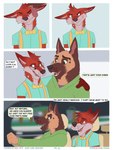 absurd_res ageplay canid canine canis comic daniel_(pukaa) dialogue domestic_dog english_text fox german_shepherd herding_dog hi_res infantilism male male/male mammal oscar_(pukaa) page_number pastoral_dog pukaa red_fox roleplay teasing text true_fox url