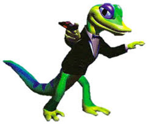 3_toes anthro black_tie_(suit) bow_tie clothing controller feet holding_object looking_at_viewer male remote_control simple_background solo standing suit toes white_background unknown_artist gex_(series) gex_the_gecko gecko lizard reptile scalie 3d_(artwork) digital_media_(artwork) low_res official_art thumbnail