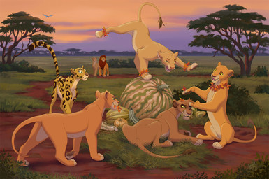 4_toes butt cloud countershade_torso countershading feet female feral freckled_face freckles front_view fur group lying male markings on_front pawpads paws plant rear_view sky smile spots spotted_body spotted_fur standing tail teeth toes tongue tree reallynxgirl disney the_lion_guard the_lion_king fuli kiara_(the_lion_king) nala_(the_lion_king) simba_(the_lion_king) tiifu_(the_lion_guard) vitani_(the_lion_king) zuri_(the_lion_guard) avian bird cheetah felid feline lion mammal pantherine 2025 digital_drawing_(artwork) digital_media_(artwork) hi_res