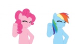 blue_body blue_fur dancing duo eyes_closed female fur hair multicolored_hair pink_hair rainbow_hair simple_background smile transparent_background tomdantherock caipirinha_dance friendship_is_magic hasbro my_little_pony pinkie_pie_(mlp) rainbow_dash_(mlp) earth_pony equid equine horse mammal pony 2d_animation aliasing alpha_channel animated animation_meme digital_media_(artwork) frame_by_frame meme motion_tweening short_playtime