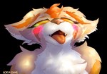 ahegao anthro belly blush chest_tuft female fur looking_pleasured nude open_mouth orange_body orange_fur orgasm_face simple_background solo tan_body tan_fur tongue tongue_out tuft white_belly acacia_dune acacia felid feline felis mammal sand_cat 2024 alpha_channel