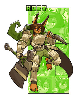 5_fingers 5_toes anthro armor axe brown_hair feet female fingers hair holding_object holding_weapon knife looking_at_viewer melee_weapon orange_eyes short_hair solo toes weapon ceehaz dog_knight_rpg rory_(ceehaz) canid canine canis dobermann domestic_dog mammal pinscher 2022 absurd_res hi_res