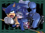 ahegao anal anal_beads anthro anthro_on_anthro armwear bdsm big_eyes big_head blue_body blue_eyes blue_fur blue_hair blush bodily_fluids bondage boots bound breasts canid canine censored clothed clothing corset crossover cum dominant dominant_female dominatrix drooling duo elbow_gloves erection eulipotyphlan female footwear fox fucked_silly fur genital_fluids genitals gloves hair half-closed_eyes handwear hedgehog high_heeled_boots high_heels krystal's_staff krystal_(star_fox) licking lingerie looking_pleasured male male/female mammal melee_weapon moan mostly_nude narrowed_eyes nintendo nipples open_mouth orgasm penis pey polearm pronounced_browridge saliva sega sex sex_toy shoes skimpy sonic_the_hedgehog sonic_the_hedgehog_(series) staff star_fox submissive submissive_male tail tongue tongue_out toony topwear weapon white_body white_fur