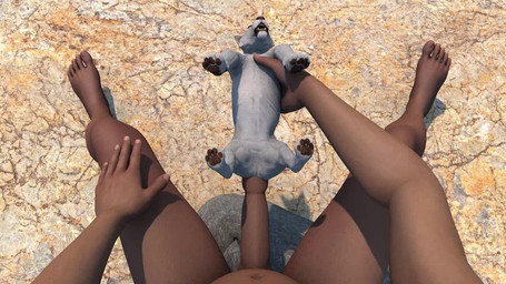 anal anal_penetration anthro bestiality bodily_fluids claws cum cum_inflation cum_inside duo erection faceless_character faceless_human faceless_male female female_focus female_on_human female_penetrated feral feral_penetrated first_person_view fleshlight_position forced genital_fluids genitals huge_penetration human_on_feral human_penetrating human_penetrating_feral inflation interspecies larger_human larger_male living_condom loli male male/female male_on_feral male_penetrating male_penetrating_female male_pov nipples nude paws penetration penile penile_penetration penis penis_in_ass rape sex size_difference smaller_female smaller_feral smaller_penetrated solo_focus what why young young_anthro young_feral kirill475 gulliver_(character) felid human lion mammal pantherine 16:9 3d_(artwork) 3d_animation animated digital_media_(artwork) no_sound short_playtime video widescreen
