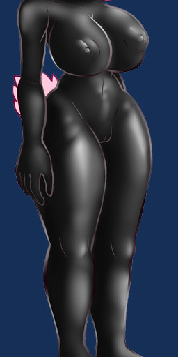 anthro black_body blank_stare blonde_hair bodysuit brainless clothing collar drone dronification empty_eyes female fur green_eyes hair latex latex_bodysuit latex_clothing latex_skinsuit mind_control mindless pink_body pink_fur skinsuit solo tight_clothing transformation anonymous_artist milky_rivas lagomorph leporid mammal rabbit alpha_channel hi_res