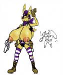 anthro areola big_breasts breasts canine clothing dawmino edit eyewear female fox fur gloves goggles gun hair huge_breasts hyper hyper_breasts lactating mammal milk nipples plain_background ranged_weapon scarf solo standing stockings video_games weapon yellow_fur
Rating: Explicit
Score: 0
User: Anon1337fox
Date: April 11, 2014