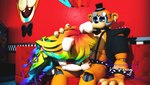balls duo female genitals hair handjob male male/female married_couple multicolored_hair penile penis rainbow_hair rubbing_head sex sucking valeferry_official five_nights_at_freddy's five_nights_at_freddy's:_security_breach scottgames steel_wool_studios glamrock_freddy