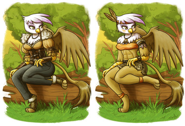 abs anthro avian_arms back_wings bandeau beak black_bottomwear black_clothing black_pants boots bottomwear breasts brown_body brown_fur clothing feather_hair feather_headdress feathered_wings feathers female footwear fur grass hair highlights_(coloring) leather leather_bottomwear leather_clothing leather_skirt log moccasins native_american_clothing outside pants pink_highlights plant pseudo_hair shoes sitting skirt small_breasts solo tail thick_thighs toeless_boots toeless_footwear topwear tree warpaint white_body white_feathers white_hair wings wood king-kakapo friendship_is_magic hasbro my_little_pony mythology gilda_(mlp) avian gryphon mythological_avian mythological_creature 2019 hi_res