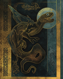ambiguous_gender back_wings claws digitigrade feathered_wings feathers feral looking_at_viewer open_mouth pupils quadruped scales side_view slit_pupils snout solo tail toe_claws wings christopher_stoll gecko lizard reptile scalie 2022 4:5 digital_drawing_(artwork) digital_media_(artwork) full-length_portrait hi_res portrait