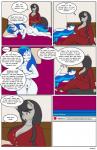 anthro anthrofied big_breasts blue_hair breasts cleavage clothed clothing comic dekomaru dialogue duo earth_pony english_text equid equine eyes_closed female female/female friendship_is_magic fur genitals grey_body grey_fur grey_hair hair hasbro hi_res horn horse mammal my_little_pony mythological_creature mythological_equine mythology navel nipples nude octavia_(mlp) pony pubes pussy text unicorn url vinyl_scratch_(mlp) white_body white_fur