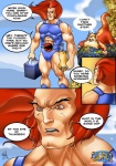 anthro comic dialogue english_text felid lion-o male mammal outside profanity seiren_(artist) snarf text thundercats