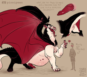 anus back_wings bat_nose bat_wings belly belly_nipples feral genitals long_tongue male male/male membrane_(anatomy) membranous_wings multi_nipple nipples overweight penis raised_wings tongue wings pinipeen mythology dracula bat_dragon dragon humanoid mythological_creature mythological_scalie scalie vampire hi_res model_sheet