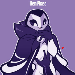 ambiguous_gender anthro beak belly_rub black_body black_clothing black_gloves black_handwear black_latex black_sclera cape clothing duo gloves handwear heart_symbol latex latex_clothing latex_gloves latex_handwear multicolored_body solo_focus two_tone_body white_body white_eyes rem_phase hazy_recollection avian bird owl 1:1 2026 hi_res