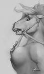 anthro bdsm big_breasts bit_gag bodily_fluids bondage bound breasts bridle dominant female fur gag hair hooves nipple_fetish nipple_piercing nipple_play nipple_pull nipples nude open_mouth patreon_username piercing reins saliva solo spittle teeth text tongue wiredhooves patreon equid equine horse mammal 2020 3:5 digital_media_(artwork) english_text greyscale hi_res monochrome