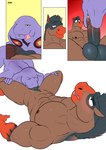 2021 abs absurd_res animal_genitalia animal_penis anthro anthro_on_anthro arbok ass_up balls big_penis bodily_fluids condom condom_in_mouth deep_throat duo equine_genitalia equine_penis eyebrows eyes_closed fellatio generation_1_pokemon generation_7_pokemon genitals head_in_crotch hi_res looking_pleasured lying male male/male medial_ring mouth_hold mudsdale muscular muscular_anthro muscular_male narrowed_eyes nintendo nipples nude object_in_mouth oral oral_penetration pecs penetration penile penis pokemon pokemon_(species) pokemorph putting_on_condom putting_on_condom_with_mouth raised_eyebrows seductive sex sexual_barrier_device smile spread_legs spreading sucked_silly sucking sweat zourik