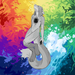 abstract_background ambiguous_gender anthro arm_tuft ears_back front_view fur group holding_object mouth_closed nude obscured_eyes pivoted_ears shoulder_tuft solo_focus tail tuft unsigned corzh77 mythology arthropod butterfly dragon furred_dragon furred_scalie insect lepidopteran mythological_creature mythological_scalie scalie 1:1 absurd_res hi_res