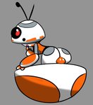 anthro backsack balls butt genitals looking_at_viewer machine male male_humanoid presenting presenting_hindquarters rear_view solo mark_m star_wars bb-8 astromech_droid ball_robot bb-series_astromech_droid humanoid robot