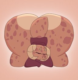 4_horns anthro ass_up big_butt bottom_heavy butt clothed clothing eyelashes eyes_close female front_view glistening glistening_butt glistening_horns glowing glowing_outline hoodie horn huge_butt hyper hyper_butt lying markings multi_horn on_front partially_clothed pink_background pink_body purple_clothing purple_hoodie purple_topwear simple_background sleeping snou solo spots spotted_body tail thick_thighs topwear wide_hips hjtheartist piko_(simplifypm) kobold scalie colored digital_drawing_(artwork) digital_media_(artwork) shaded