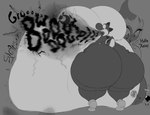 2023 absurd_res after_vore akekyu ambiguous_anthro ambiguous_gender ambiguous_humanoid ambiguous_prey anthro anthro_pred areola belly belly_on_ground big_belly big_breasts big_butt big_nipples biped bodily_noises breast_markings breasts burp_cloud burping butt butt_grab clothing cloud_emanata constricted_pupils death dialogue digestion digestion_noises digital_drawing_(artwork) digital_media_(artwork) dinosaur emanata english_description english_text exclamation_point extended_sound_effect eye_contact eyelashes fatal_vore female female_anthro female_pred footwear footwear_only full-length_portrait fully_inside fungus greeting grey_background greyscale groan group hand_on_butt hand_on_own_butt hi_res huge_belly huge_breasts huge_butt humanoid hyper hyper_belly hyper_breasts hyper_burp larger_prey looking_at_another looking_down looking_down_at_another looking_up looking_up_at_another mario_bros markings monochrome monotone_background mostly_nude mushroom name_in_dialogue nintendo nipples onomatopoeia open_mouth portrait pupils remnartx reptile rumbling_stomach scalie shoes shoes_only short_tail simple_background size_difference small_pupils smaller_anthro smaller_female smaller_humanoid smaller_pred sound_effect_variant sound_effects standing starstrikex tail talking_to_another text thick_thighs trio unseen_prey vore xein_(starstrikex) yoshi