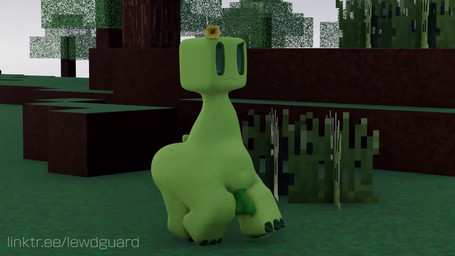 anus balls belly big_butt bouncing_penis butt butt_focus claws darkened_balls darkened_genitalia darkened_penis feral flaccid flower_on_head foreskin forest genitals grass huge_butt humanoid_genitalia humanoid_penis long_foreskin looking_at_viewer male navel penis plant puffy_anus quad seductive short_tail solo tail tongue tongue_out tree unretracted_foreskin walking highguard microsoft minecraft mojang xbox_game_studios creeper_(minecraft) 16:9 3d_(artwork) 3d_animation animated digital_media_(artwork) hi_res high_framerate huge_filesize long_playtime no_sound video widescreen