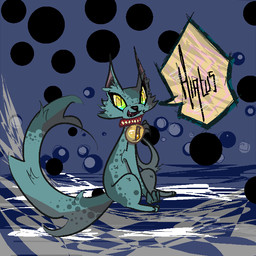 abstract_background ambiguous_gender bell bell_collar blue_body blue_fur blue_tail collar feral fur open_mouth open_smile red_collar smile solo speech_bubble tail teeth naircat domestic_cat felid feline felis mammal 1:1 2013 aliasing digital_drawing_(artwork) digital_media_(artwork)