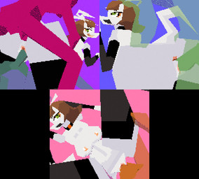 anal anal_penetration anthro anus armwear big_butt brown_hair butt choker clothing doggystyle double_penetration faceless_character faceless_male female female_penetrated from_behind_position from_front_position gangbang genitals green_eyes group group_sex hair humanoid_genitalia humanoid_penis jewelry legwear low_poly lying male male/female male_penetrating male_penetrating_female missionary_position necklace nipples on_back penetration penile penile_penetration penis penis_in_ass penis_in_vagina sex simple_background stockings tail thick_thighs vaginal vaginal_penetration vulva white_body polez siak_no'fethk alien 3d_(artwork) 3d_animation animated digital_media_(artwork)