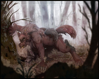ambiguous_gender anthro arm_bite big_breasts bite breasts breath digitigrade dominant dominant_gynomorph dominant_intersex dominant_top duo ear_piercing facial_piercing fluffy fluffy_tail forest forest_background forest_sex gynomorph intersex intersex/intersex larger_dom lip_piercing multi_nipple nature nature_background nipple_piercing nipples nude outside outside_sex overweight panting penetration piercing plant questionable_consent scar scars_all_over sex size_difference smaller_penetrated tail thick_thighs tree underweight ezilyn felilune jasper_(vulgarviscera) juliette_(vulgarviscera) canid canine canis coyote mammal wolf 5:4 hi_res