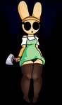 4_fingers anthro axe breasts brown_clothing brown_legwear brown_panties brown_thigh_highs brown_underwear clothed clothed_female clothing eyelashes female female_anthro fingers holding_axe holding_object legwear looking_at_viewer medium_breasts night panties pupils small_pupils solo standing tan_body tan_ears thigh_highs underwear white_eyes eocvevo animal_crossing nintendo coco_(animal_crossing) gyroid lagomorph leporid mammal rabbit 2020 absurd_res digital_drawing_(artwork) digital_media_(artwork) hi_res shaded