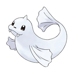 1_horn ambiguous_gender black_nose flippers front_view fur horn simple_background solo tail tusks white_background white_body white_fur white_tail ken_sugimori nintendo pokemon dewgong generation_1_pokemon pokemon_(species) 1:1 full-length_portrait official_art portrait