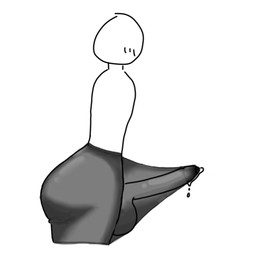 bodily_fluids clothing erection erection_under_clothing erection_under_pantyhose femboy genital_fluids legwear male not_furry pantyhose precum precum_through_clothing solo wet wet_clothing human mammal