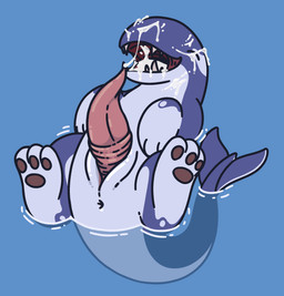 animal_genitalia animal_penis anus big_penis bodily_fluids butt cetacean_genitalia cetacean_penis countershading cum cum_in_mouth cum_in_own_mouth cum_in_self cum_inside cum_on_eye cum_on_face cum_on_own_face cum_on_self ejaculation erection feral fin genital_fluids genital_slit genitals hands-free lying male on_back partially_submerged pawpads penis presenting presenting_anus presenting_hindquarters presenting_penis sharp_teeth solo spread_legs spreading tail tail_fin tapering_penis teeth water gandergeist rivals_of_aether orcane aquatic cetacean dolphin hybrid mammal oceanic_dolphin orca toothed_whale absurd_res aliasing digital_media_(artwork) hi_res