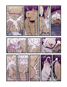 anal anthro anthro_on_anthro anthro_penetrated anthro_penetrating anthro_penetrating_anthro backsack balls blush bodily_fluids brown_body brown_fur cum cum_from_ass cum_in_ass cum_inside cum_on_balls cum_splatter cum_string drooling ejaculation excessive_cum excessive_genital_fluids fucked_silly fur genital_fluids genitals glans group humanoid_genitalia humanoid_penis interspecies looking_pleasured male male/male male_penetrated male_penetrating male_penetrating_male muscular_top nipples overweight overweight_male penetration penis saliva sex sloppy_seconds sweat text tongue tongue_out trio twelve_frame_image white_body white_fur t0l0k keegan_(t0l0k) luke_(t0l0k) paul_(t0l0k) anatid anseriform avian bird camelid capybara caviid duck llama mammal rodent comic hi_res