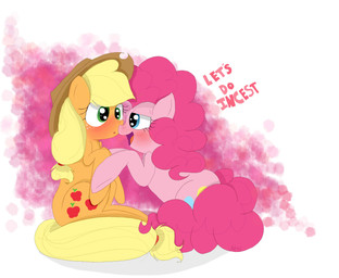 applealba applejack_(mlp) bedroom_eyes blonde_hair blue_eyes blush cowboy_hat cutie_mark equine female freckles friendship_is_magic fur green_eyes hair hat horse mammal my_little_pony orange_fur pink_fur pink_hair pinkie_pie_(mlp) pony
Rating: Safe
Score: 8
User: Lunaz
Date: April 13, 2014
