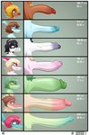 anthro big_penis black_hair blonde_hair blue_body brown_body brown_hair chart crossgender erection foreskin frill_(anatomy) ftm_crossgender genitals glans green_body green_hair group hair huge_penis humanoid_genitalia humanoid_penis long_penis male penis penis_chart penis_size_difference pubes purple_eyes red_body red_hair sharp_teeth side_view teeth thick_penis vein veiny_penis white_body yellow_eyes yellow_sclera seven_(artist) cavemanon_studios i_wani_hug_that_gator penis_lineup benjamin_mcknight damien_payne kiara_(iwhtg) liz_farlane lunara_(iwhtg) mia_moretti olivia_halford baryonyx brachiosaurid brachiosaurus ceratopsian dinosaur hadrosaurid ornithischian ornithopod parasaurolophus prehistoric_species reptile sauropod sauropodomorph scalie spinosaurid theropod triceratops absurd_res hi_res