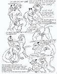 alyn_gryphon anal_tentacles anthro avian black_and_white bodily_fluids breasts c-snake canid canine comic crying dialogue duo ejaculation english_text female female/female fox genitals growth gryphon infected infestation mammal monochrome mythological_avian mythological_creature mythology nipples parasite penis profanity slime snake_tentacles tears tentacles text transformation unusual_anatomy unusual_genitalia_placement unusual_penis_placement