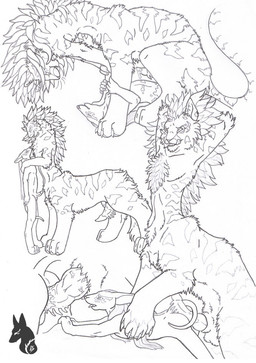 anal anal_penetration anthro anthro_on_taur bodily_fluids chest_tuft cum duo erection forced fur genital_fluids genitals knot male male/male male_penetrated male_penetrating male_penetrating_male nude penetration penile penile_penetration penile_spines penis rape sex size_difference tail taur_penetrating tuft unusual_anatomy unusual_genitalia unusual_penis tsuanuta anubian_jackal canid canine canis felid jackal mammal taur black_and_white monochrome source_request