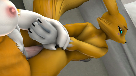 anthro arm_grab duo female female_penetrated forced from_behind_position gynomorph gynomorph/female gynomorph_penetrating gynomorph_penetrating_female intersex intersex/female intersex_penetrating intersex_penetrating_female penetration restrained restrained_arms sex vaginal vaginal_penetration young fasz warfaremachine_(modeler) bandai_namco digimon canid digimon_(species) mammal renamon 16:9 3d_(artwork) 4k absurd_res digital_media_(artwork) hi_res source_filmmaker_(artwork) widescreen herm_(lore) incest_(lore)
