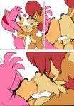 2016 absurd_res amy_rose anthro archie_comics big_breasts blue_eyes blush breast_squish breasts breasts_frottage brown_body brown_fur chipmunk colored duo eulipotyphlan eye_contact eyes_closed female female/female fur green_eyes ground_squirrel heart_symbol hedgehog hi_res kiss_on_lips kissing lips looking_at_another mammal michiyoshi nude pink_body pink_fur rodent sally_acorn sciurid sega sonic_the_hedgehog_(archie) sonic_the_hedgehog_(comics) sonic_the_hedgehog_(series) squish third-party_edit