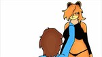 alternative_fashion anthro asphyxiation big_breasts breasts butt cat_tail choking collar female goth male male/female smile squeekers thick_thighs wide_hips garfield_(series) garfield_the_cat gothfield jon_arbuckle mousie domestic_cat felid feline felis humanoid mammal hi_res