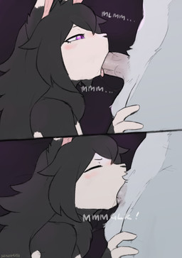 anthro anthro_on_anthro anthro_penetrated anthro_penetrating anthro_penetrating_anthro anthro_penetrating_female balls bangs blush bodily_fluids bottomless bottomless_anthro bottomless_female clothed clothing deep_throat duo erection fellatio female female_anthro female_penetrated genital_fluids genitals hair male male/female male_penetrating male_penetrating_female nude nude_anthro nude_female oral oral_penetration penetration penile penis pose sex text tongue tongue_out topless topless_anthro topless_female sealer4258 lewin_(sealer4258) zenith_(visitorvun) canid canine canis lagomorph leporid mammal rabbit wolf absurd_res artist_name colored comic digital_media_(artwork) hi_res