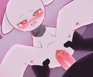 abdominal_bulge anthro anthro_on_anthro anthro_penetrated anthro_penetrating black_body blush bodily_fluids duo erection faceless_character faceless_male female female_focus female_penetrated first_person_view from_front_position fur genital_fluids genitals heart_eyes heart_symbol humanoid_genitalia humanoid_vulva looking_pleasured male male/female male_penetrating male_penetrating_female multicolored_body open_mouth penetrating_pov penetration penile penile_penetration penis penis_in_vagina red_eyes sex simple_background solo_focus tongue vaginal vaginal_fluids vaginal_penetration vulva white_body white_fur young han_stone catgod domestic_cat felid feline felis mammal animated loop no_sound short_playtime video