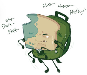 backpack bread female female_penetrated food genitals green_backpack male male/female male_penetrating male_penetrating_female not_furry osc penetration penile penile_penetration penis penis_in_vagina sex vaginal vaginal_penetration vulva clockstops3am conditional_dnp hfjone object_shows charlotte_stern_(hfjone) liam_plecak_(hfjone) animate_inanimate bread_creature food_creature hi_res