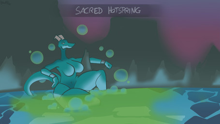 2_horns anthro big_breasts blue_body bracelet breasts bubble curvy_figure fart fart_bubbles fart_fetish farting_underwater female horn hot_spring jewelry macro navel non-mammal_breasts nude partially_submerged sitting sitting_in_water smile smirk solo stalagmite text text_box thick_thighs water wide_hips bawko european_mythology mythology tifir_(bawko) dragon mythological_creature mythological_scalie scalie western_dragon 16:9 2021 digital_drawing_(artwork) digital_media_(artwork) english_text hi_res signature widescreen