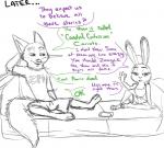Rating: s
ID: 1563550
Date: 2018-06-03 08:17:01 -0400
Status: active
Score: 3
anthro blush canid canine clothed clothing comic disney duo european_rabbit eyewear female fox fully_clothed fur furniture hi_res judy_hopps lagomorph larger_male leporid male mammal nick_wilde oryctolagus progressoftomorrow rabbit red_fox size_difference smaller_female sofa true_fox zootopia post #1563550