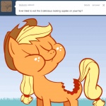 ask_jappleack autocannibalism blonde_hair clothing cowboy_hat eating eyes_closed female feral freckles hair hat headgear headwear long_hair ponytail quadruped solo tail text vore vouroboros what what_has_magic_done wounded hotdiggedydemon friendship_is_magic hasbro my_little_pony tumblr applejack_(mlp) earth_pony equid equine horse mammal pony 1:1 2d_animation animated english_text short_playtime