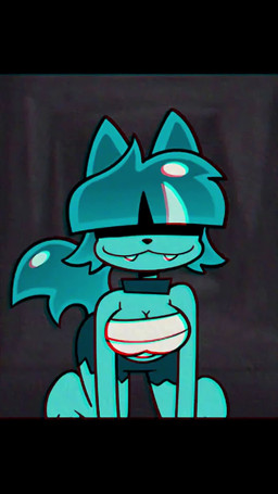 against_screen air_vent anthro blue_body butt duo female gesture hair hair_over_eyes hand_gesture middle_finger pink_body goommymuffin goommy_(goommymuffin) muffin_(goommymuffin) domestic_cat felid feline felis ghost mammal mouse murid murine rodent spirit 9:16 animated animation_meme hi_res meme short_playtime sound video