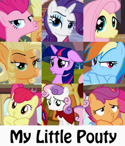 amber_eyes apple_bloom_(mlp) applejack_(mlp) blonde_hair blue_eyes duckface equine fluttershy_(mlp) friendship_is_magic green_eyes hair horn horse mammal multi-colored_hair my_little_pony pegasus pink_hair pinkie_pie_(mlp) pony pouting purple_eyes purple_hair rainbow_dash_(mlp) rainbow_hair rarity_(mlp) red_eyes red_hair scootaloo_(mlp) smile sweetie_belle_(mlp) twilight_sparkle_(mlp) two_tone_hair unicorn wings
Rating: Safe
Score: 16
User: darknessRising
Date: February 23, 2014