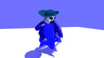 anthro armwear blue_clothing blue_dress blue_sky clothed clothing detached_sleeves dress female hat headgear headwear kneeling looking_at_viewer simple_background sky solo standing skeletorskeletonized c4d arachnid arthropod spider 16:9 3d_(artwork) 3d_animation animated cinema_4d_(artwork) digital_media_(artwork) hi_res no_sound short_playtime webm widescreen